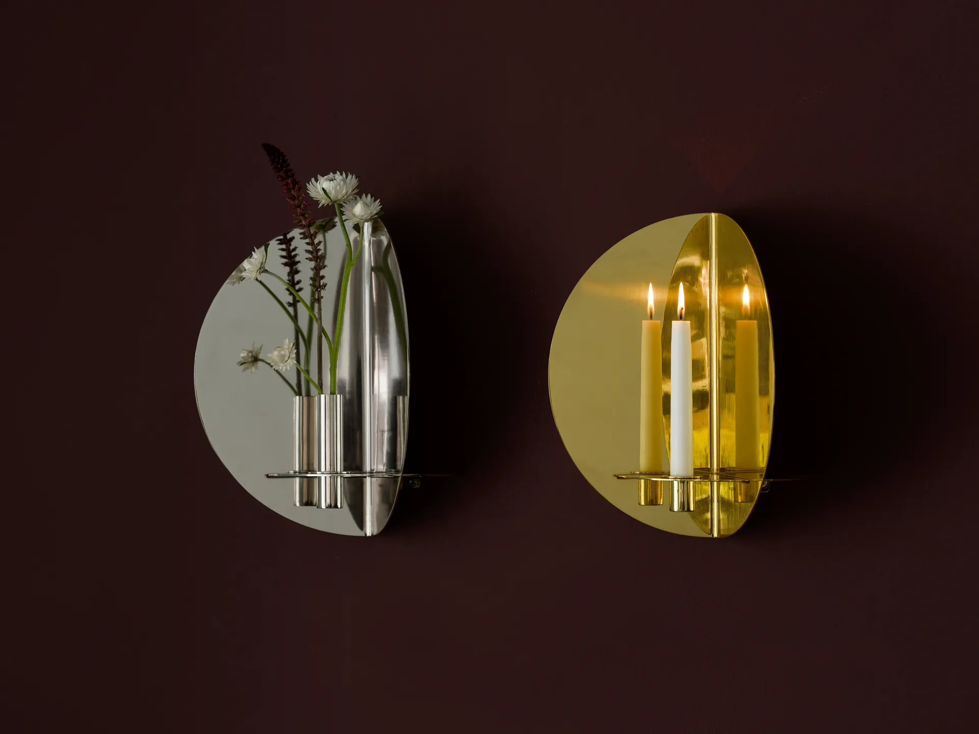 Twilight lysestage væg, Nikkel KLONG