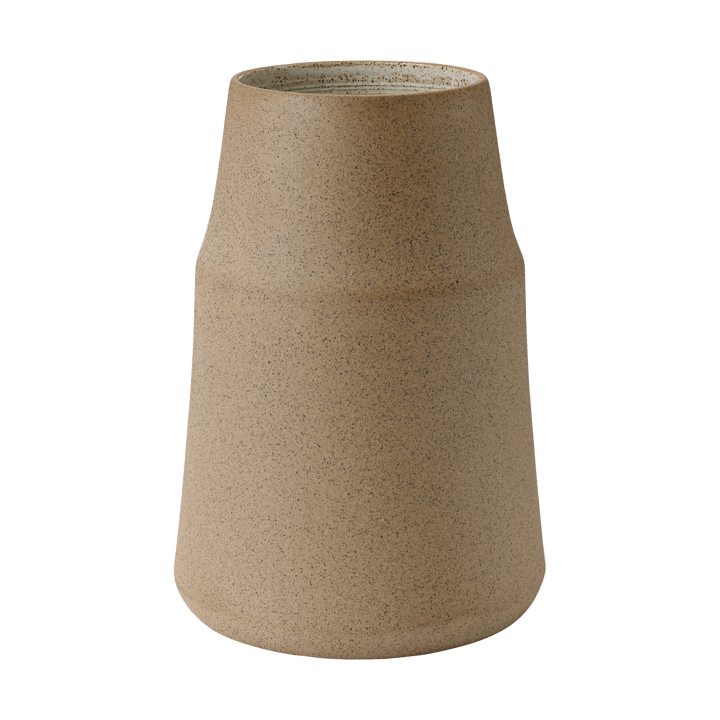 Clay vase 18 cm - Varm sand - Knabstrup Keramik