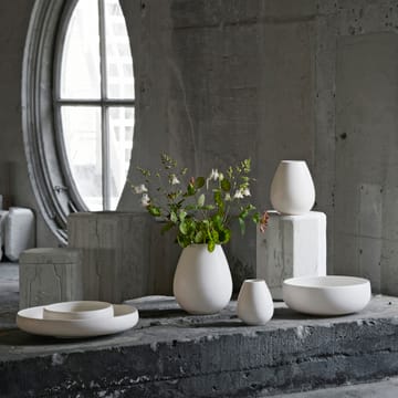 Earth vase 19 cm - Hvid - Knabstrup Keramik