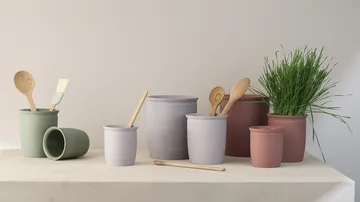 Knabstrup syltekrukke - Olive, 2 l - Knabstrup Keramik