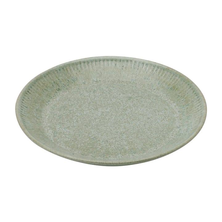 Knabstrup tallerken olivengrøn - 19 cm - Knabstrup Keramik
