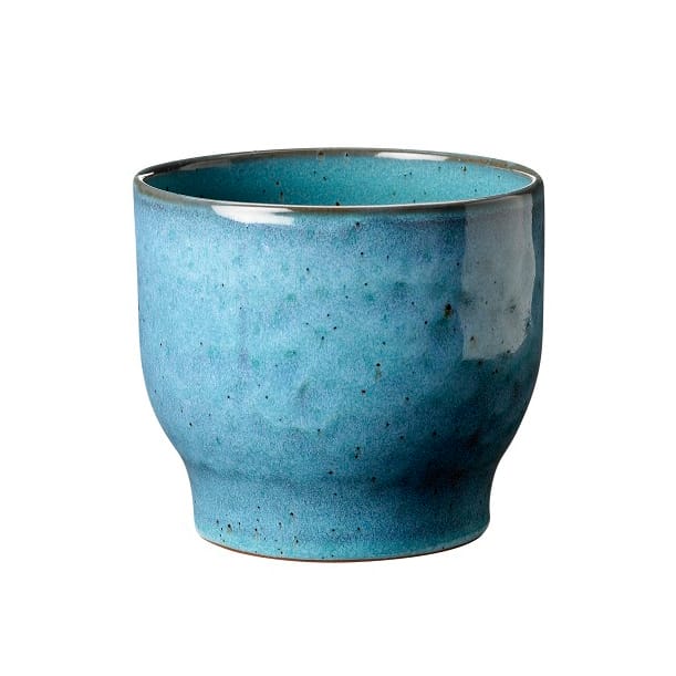 Knabstrup urtepotteskjuler Ø12,5 cm - Dusty blue - Knabstrup Keramik