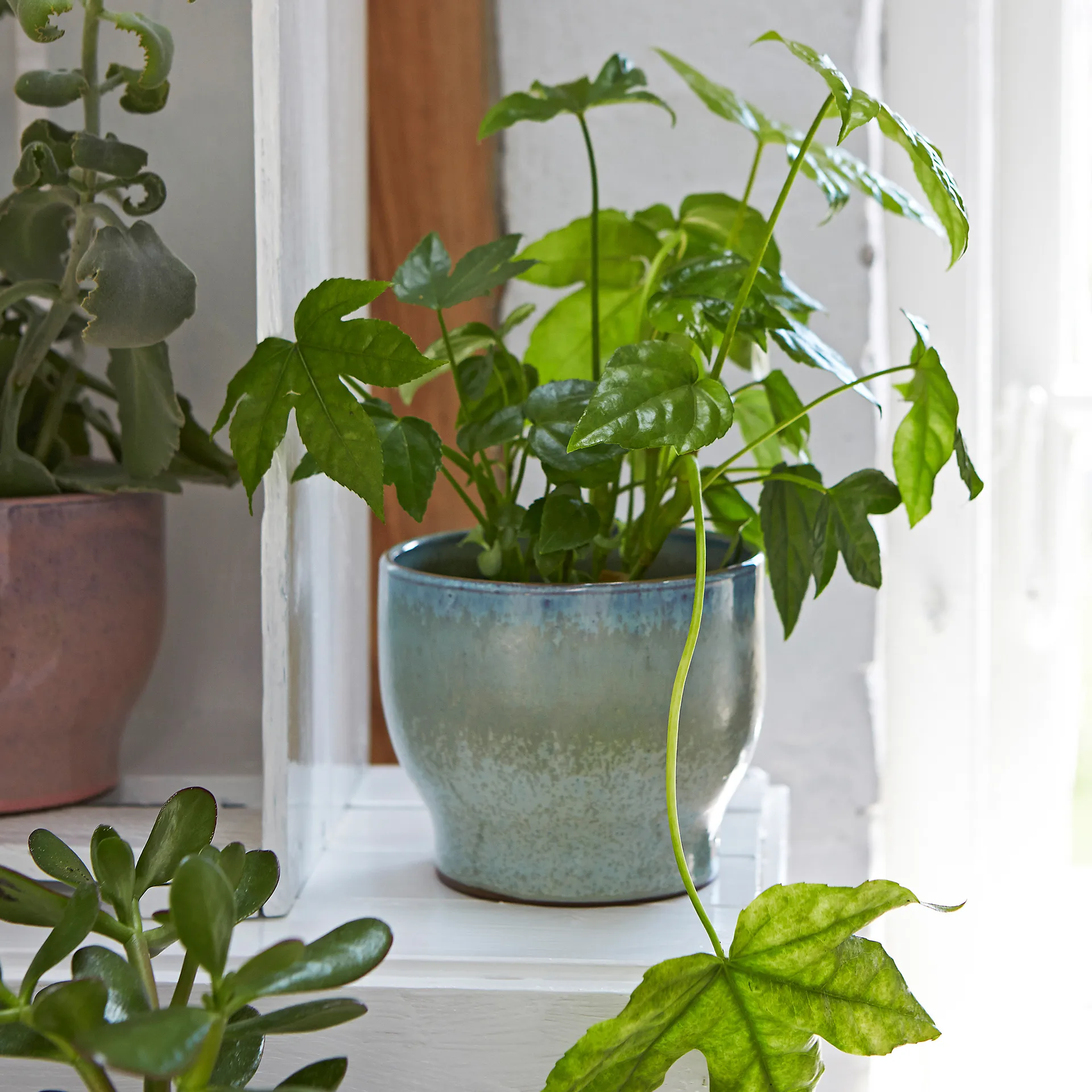 Knabstrup urtepotteskjuler Ø14,5 cm, Soft mint Knabstrup Keramik