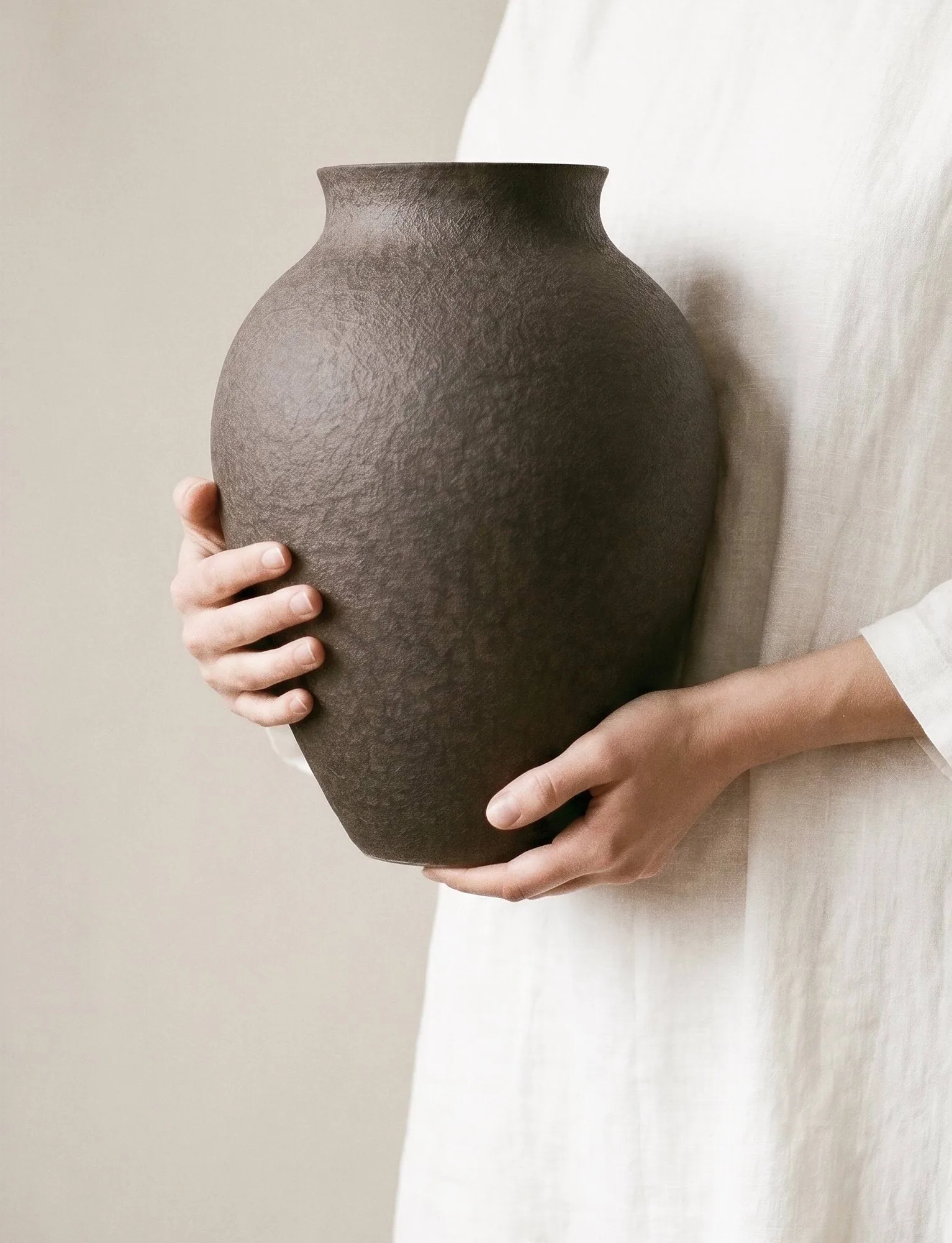 Knabstrup vase 20 cm, Bark Knabstrup Keramik