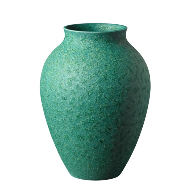 Knabstrup vase 20 cm - grøn - Knabstrup Keramik