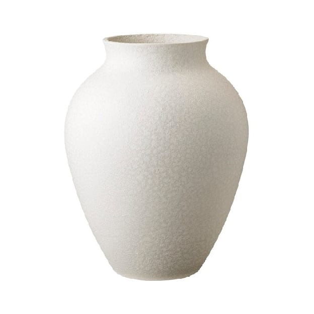 Knabstrup vase 20 cm - hvid - Knabstrup Keramik