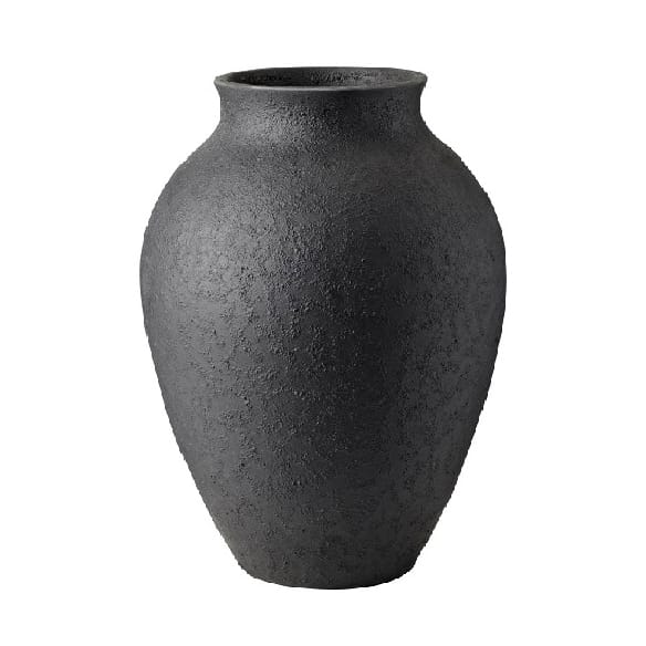 Knabstrup vase 20 cm - Sort - Knabstrup Keramik