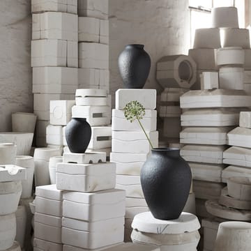 Knabstrup vase 20 cm - Sort - Knabstrup Keramik