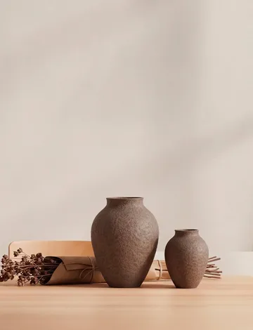 Knabstrup vase 27 cm - Bark - Knabstrup Keramik