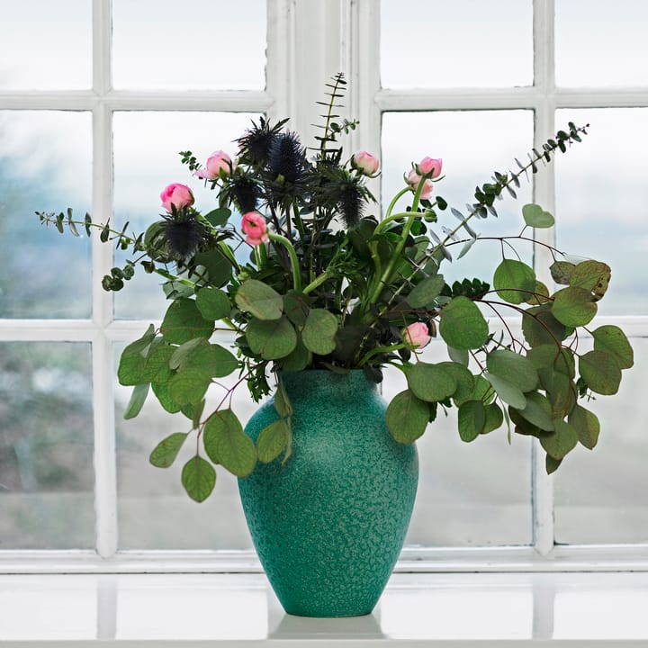 Knabstrup vase 27 cm, grøn Knabstrup Keramik