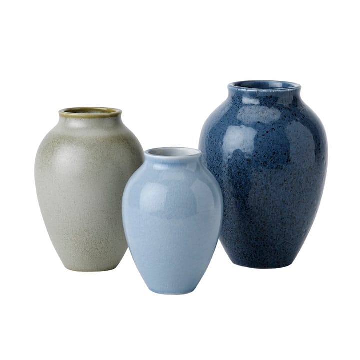 Knabstrup vase 3-pak - 3-pak - Knabstrup Keramik