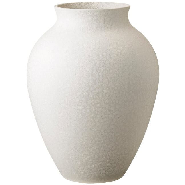 Knabstrup vase 35 cm, Hvid Knabstrup Keramik