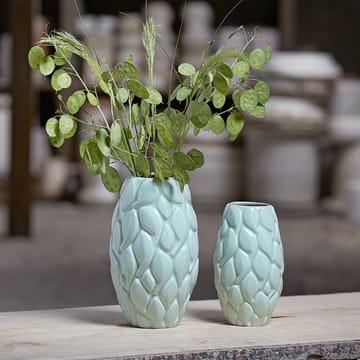Leaf vase 21 cm - Celadon - Knabstrup Keramik