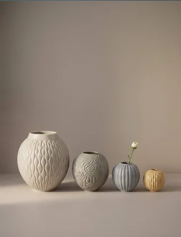 Solum vase - Ask, 24 cm - Knabstrup Keramik