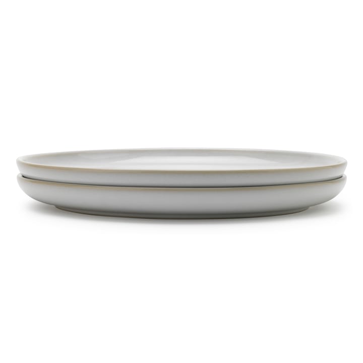 Tavola tallerken Ø27 cm 2-pak - Hvid - Knabstrup Keramik