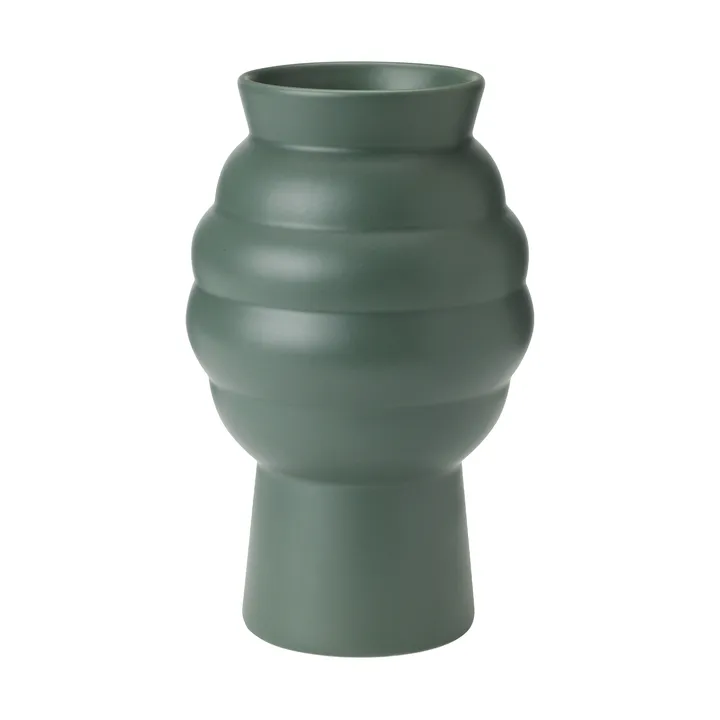 Tortus Archie vase No2 23,5 cm - Dark green - Knabstrup Keramik