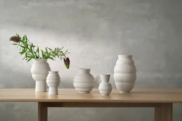 Tortus Archie vase No3 26,5 cm - White - Knabstrup Keramik