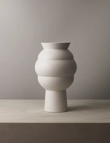 Tortus Archie vase nr. 4 37 cm - White - Knabstrup Keramik