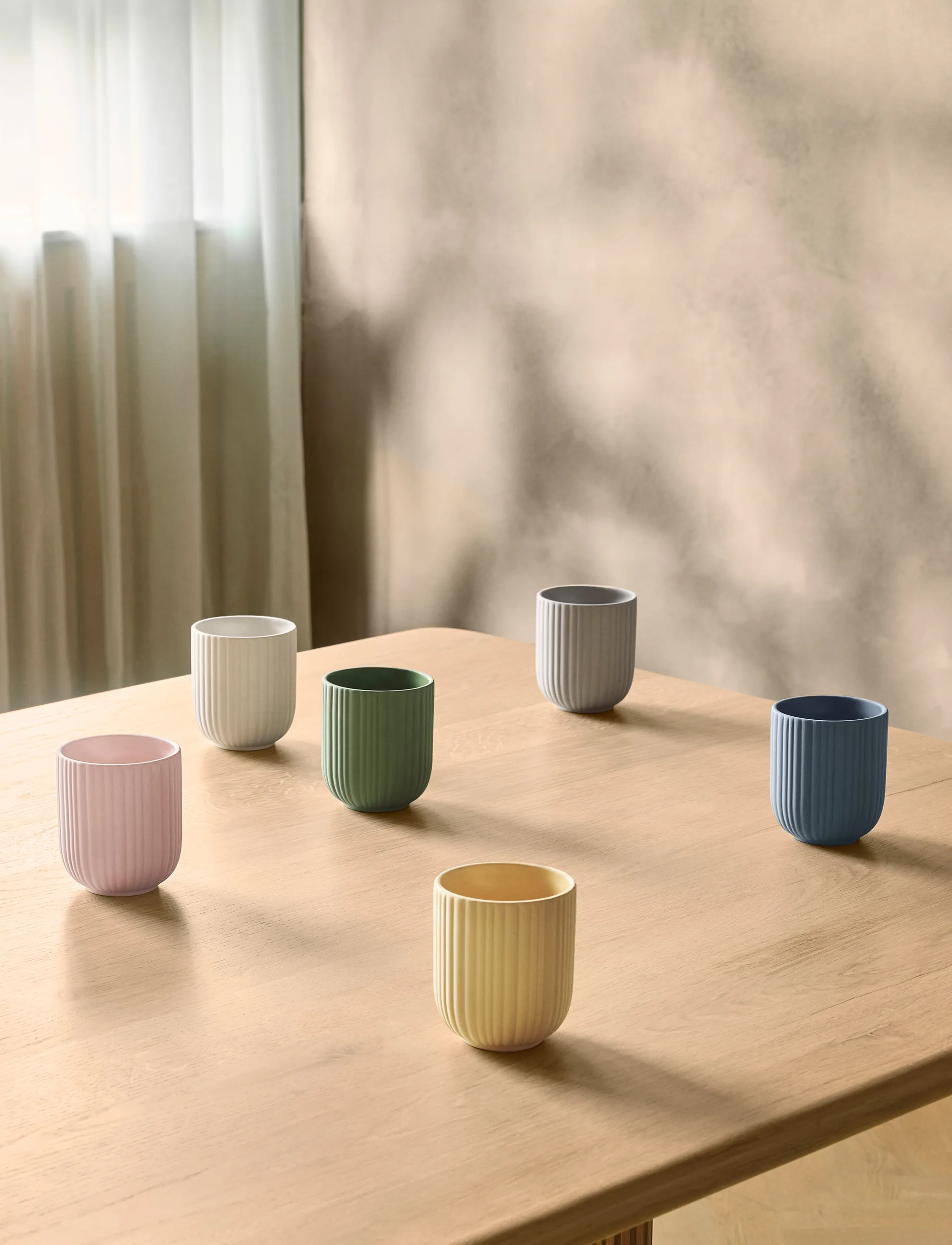 Verda krus 25 cl, Soft orange Knabstrup Keramik