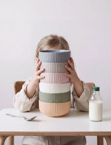 Verda skål - Soft rose, Ø13 cm - Knabstrup Keramik