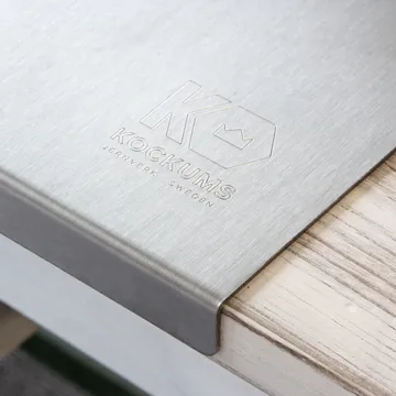 Kockums bagebord rustfrit stål - 60 x 47,5 cm - Kockums Jernverk