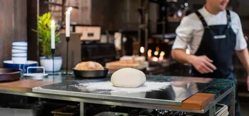 Kockums bagebord rustfrit stål - 60 x 47,5 cm - Kockums Jernverk