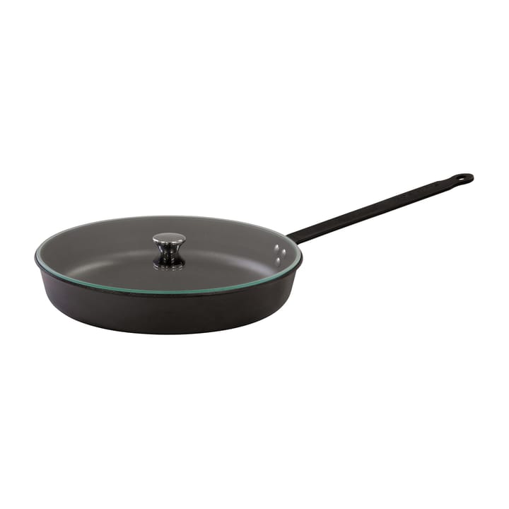Kockums glaslåg til stegespade, Ø28 cm Kockums Jernverk