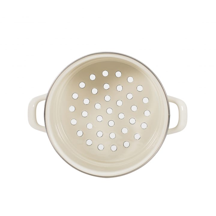 Kockums si (kolander) med dampkogefunktion, Cream Lux (beige) Kockums Jernverk