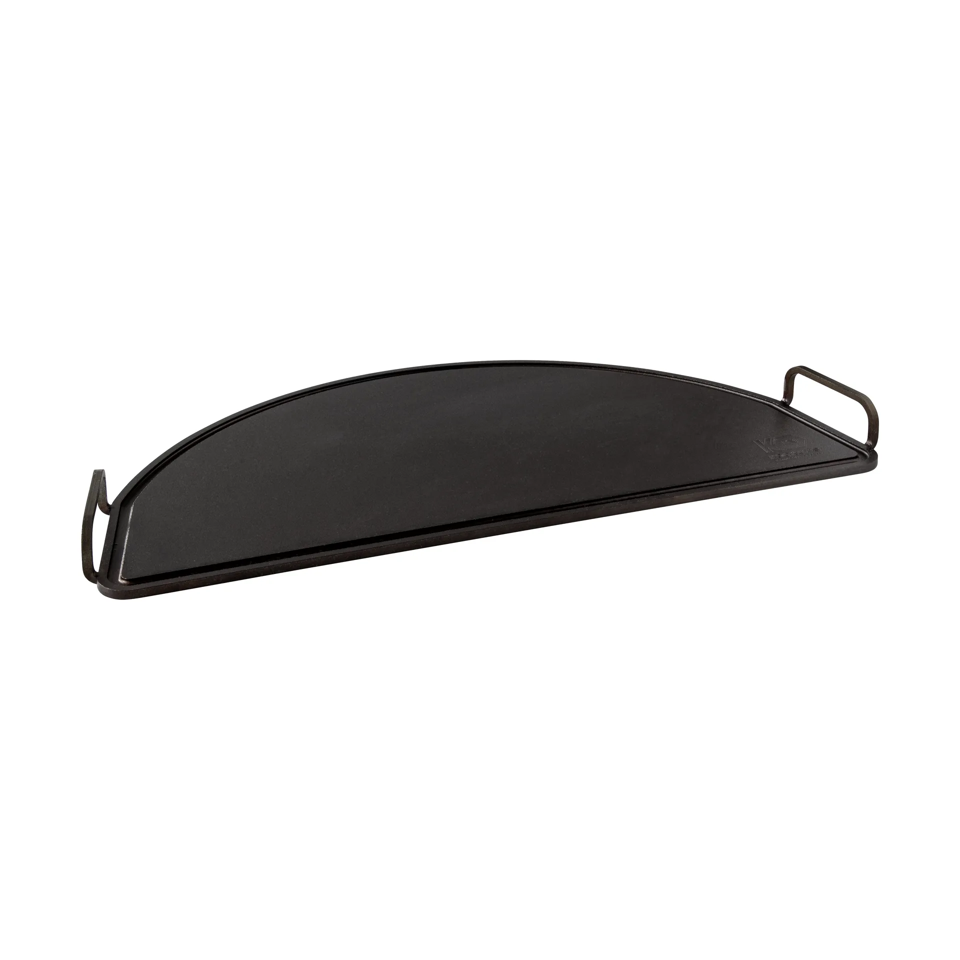 Kockums stegebord, Sort, halvrund, 55 cm Kockums Jernverk
