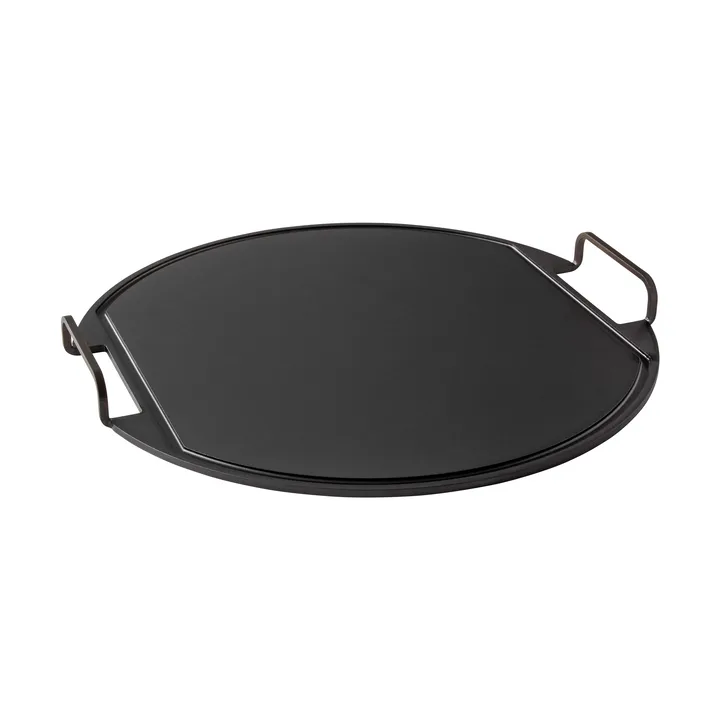 Kockums stegebord - Sort, rund, Ø47 cm - Kockums Jernverk