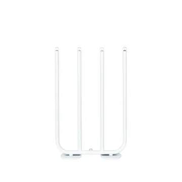 December 4 lysestage - hvid - Konsthantverk