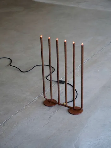 December Atelier 2023 lysestage - Rust - Konsthantverk