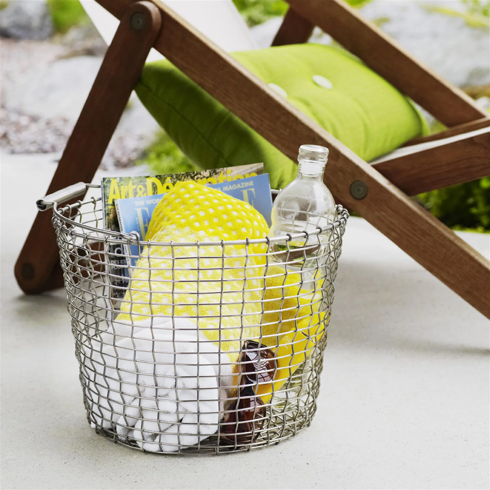 Korbo bucket 16 opbevaringskurv, galvaniseret stål KORBO