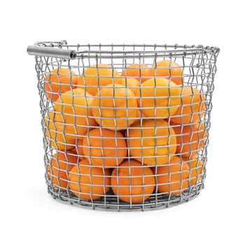 Korbo bucket 16 opbevaringskurv - syrefast stål - KORBO