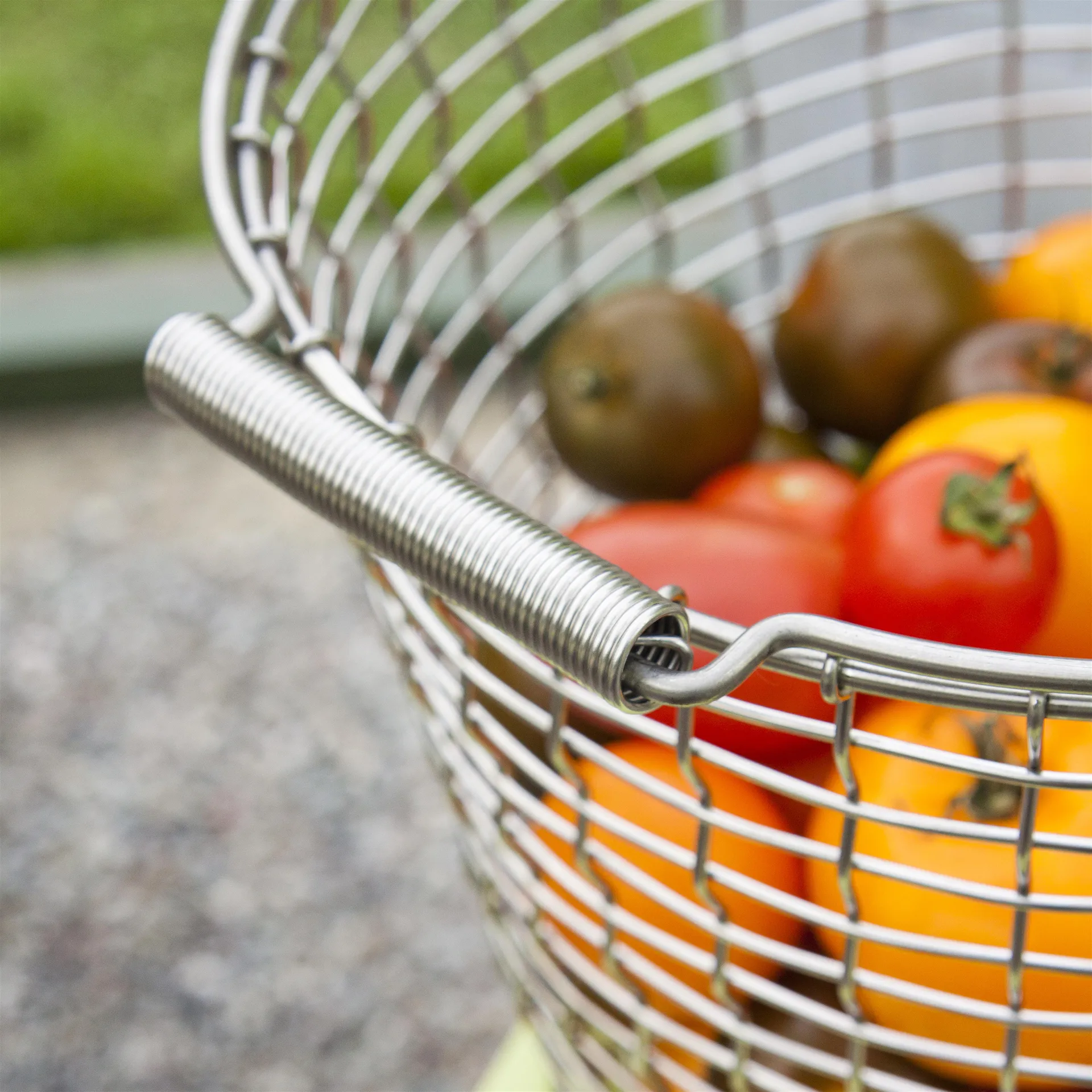 Korbo bucket 16 opbevaringskurv, syrefast stål KORBO