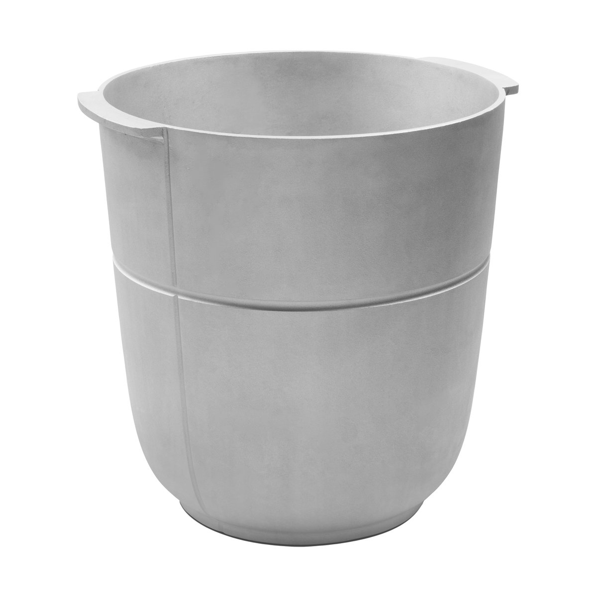 KORBO Linea krukke nr 1 høj Aluminium | Skandinavisk Design | Krukker | Sølv