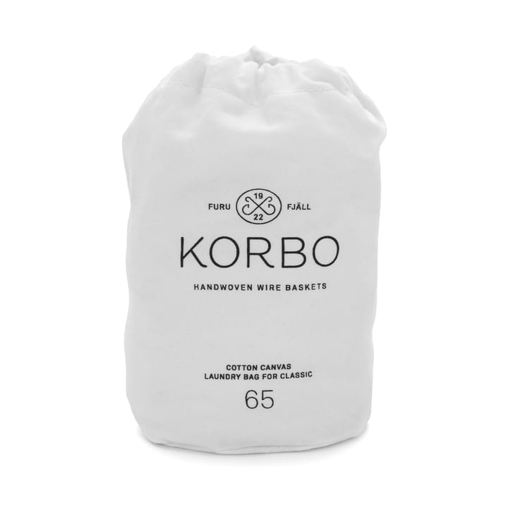 Vaskesæk til Korbokurv, hvid 65 l KORBO