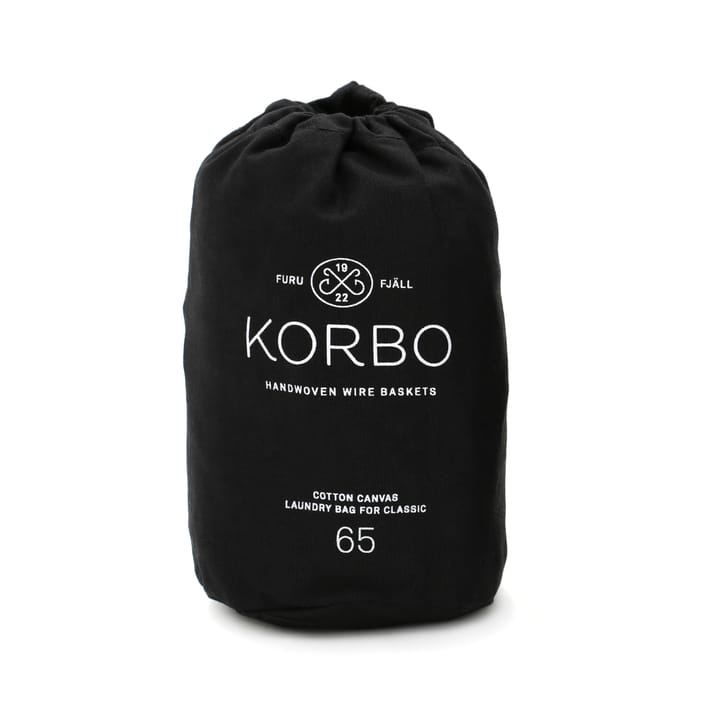 Vaskesæk til Korbokurv - sort 65 l - KORBO