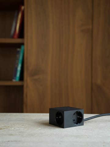 Cuboid stikdåse 2 m - Black - Kord