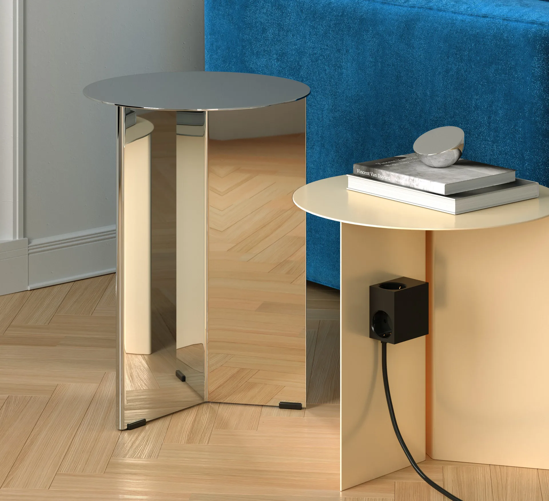 Cuboid stikdåse 2 m, Black Kord