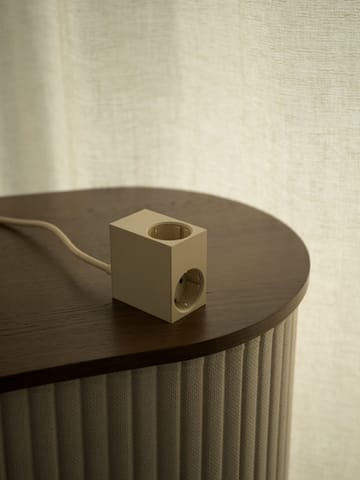Cuboid stikdåse 2 m - Pearled Ivory - Kord