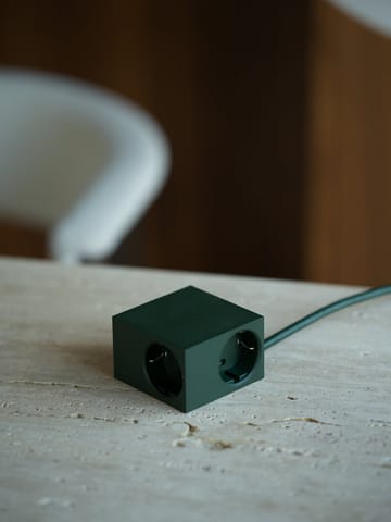 Cuboid+ stikdåse USB-C 30W 2 m - Dark Green - Kord