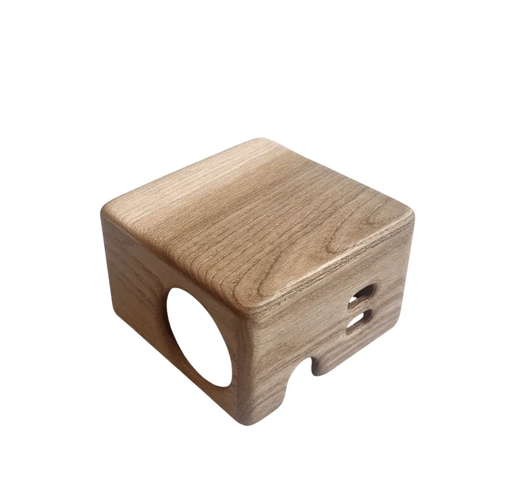Kord x Bark woodencase-cover til Cuboid+ stikdåse - Bark - Kord