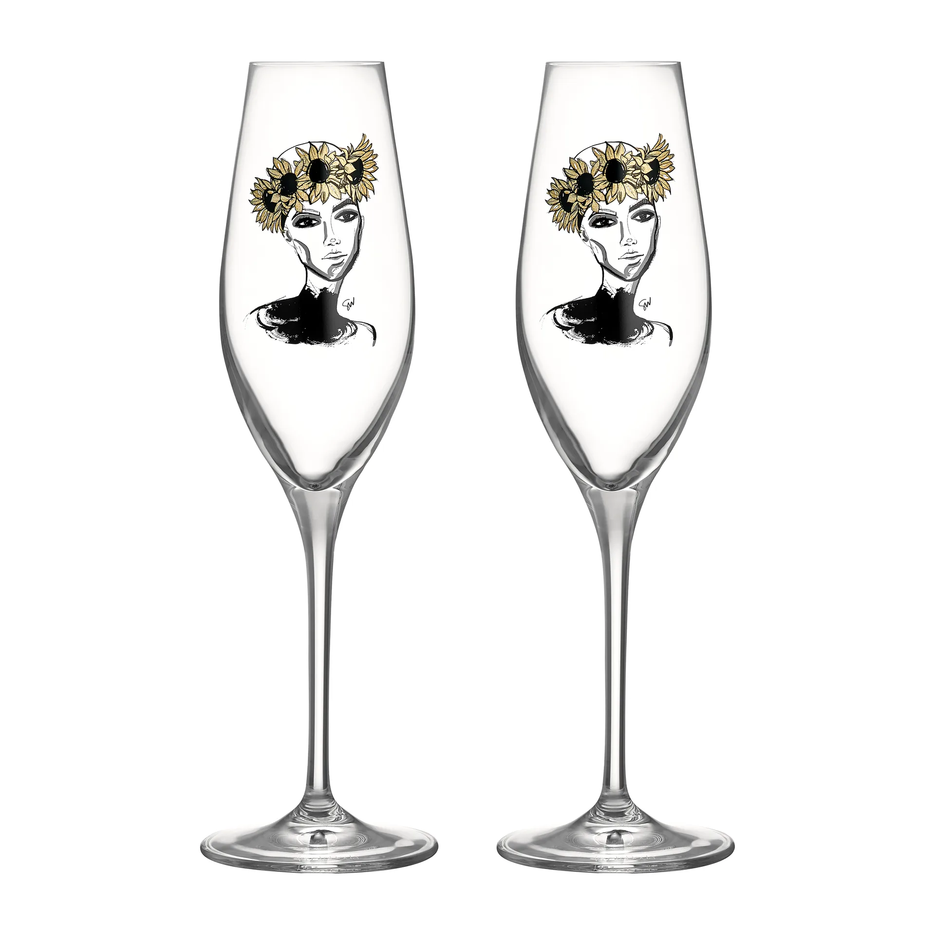 All about you champagneglas 24 cl 2-pak, Let's celebrate you Kosta Boda