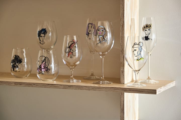 All about you ølglas 40 cl 2-pak, Cheers to you Kosta Boda