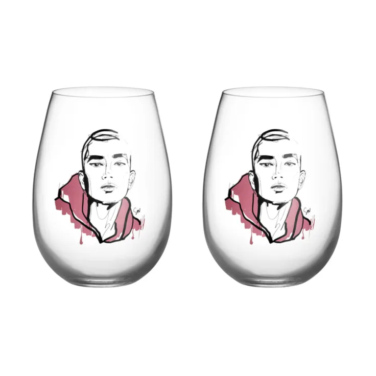 All about you tumblerglas 57 cl 2-pak, Close to him Kosta Boda