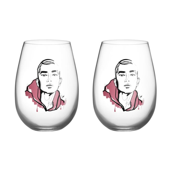 All about you tumblerglas 57 cl 2-pak - Close to him - Kosta Boda