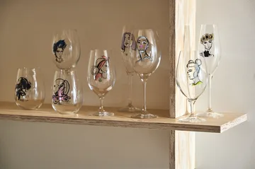 All about you vinglas 52 cl 2 stk - Miss him (blå) - Kosta Boda