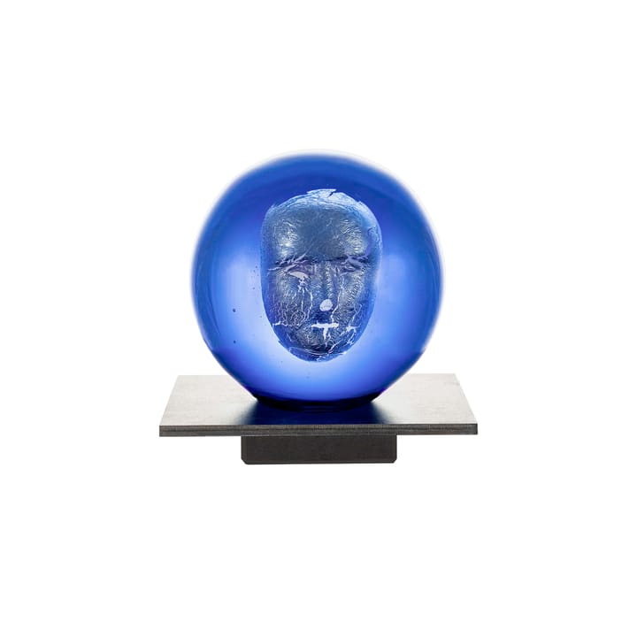 BV Headman glasskulptur - Blå - Kosta Boda