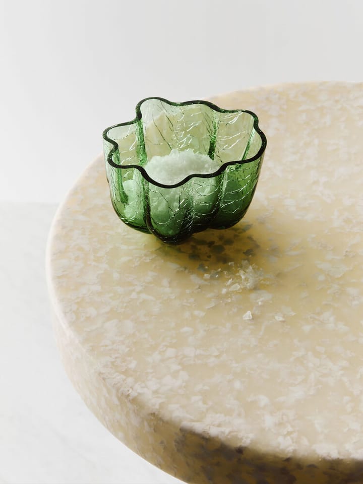 Crackle fyrfadsstage 5,8 cm, Mørkegrøn Kosta Boda